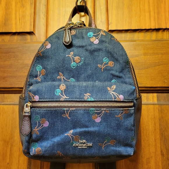 Coach Bags Coach Charlie Small Backpack With Cherries F3484 Poshmark